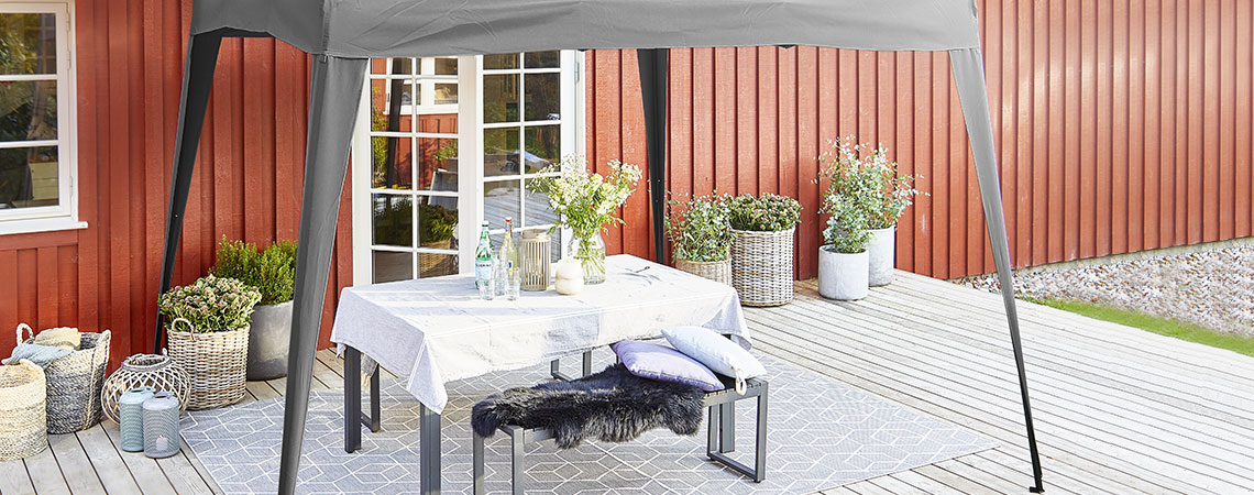 Transform your outdoor space with stunning gazebo décor | JYSK